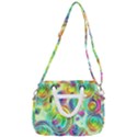 Wallpaper Pattern Colorful Color Rope Handles Shoulder Strap Bag View3