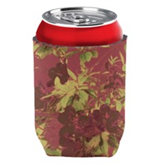 Tropical Vintage Floral Artwork Print Can Holder