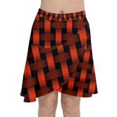 Ab 92 3 Chiffon Wrap Front Skirt