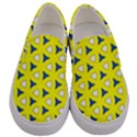 Pattern Yellow Pattern Texture Seamless Modern Colorful Repeat Men s Canvas Slip Ons View1