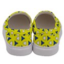 Pattern Yellow Pattern Texture Seamless Modern Colorful Repeat Men s Canvas Slip Ons View4