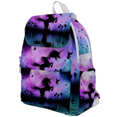Wonderful Unicorn With Fairy In The Night Top Flap Backpack by FantasyWorld7