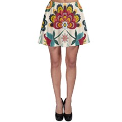 Baatik Print  Skater Skirt