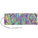 Feathers Pattern Roll Up Canvas Pencil Holder (M) View1