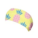 Summer Pineapple Seamless Pattern Yoga Headband View1