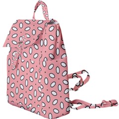 Pink Background Texture Buckle Everyday Backpack by Mariart