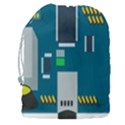 Amphisbaena Two Platform Dtn Node Vector File Drawstring Pouch (3XL) View2