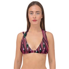 One Eyes Monster Double Strap Halter Bikini Top