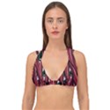 One Eyes Monster Double Strap Halter Bikini Top View1