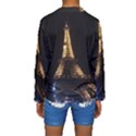 Tour Eiffel Paris Nuit Kids  Long Sleeve Swimwear View2