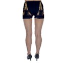 Tour Eiffel Paris Nuit Skinny Shorts View2