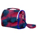 Dégradé Rose/Bleu Satchel Shoulder Bag View1