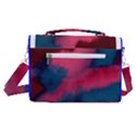 Dégradé Rose/Bleu Satchel Shoulder Bag View3