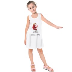 Mary Christmas Kids  Sleeveless Dress