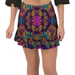 Ab 118 Fishtail Mini Chiffon Skirt