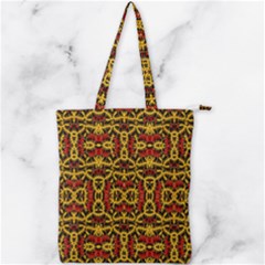 Rby 90 Double Zip Up Tote Bag