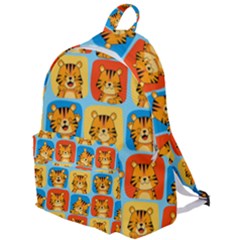 Cute Tiger Pattern The Plain Backpack by designsbymallika