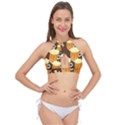 Drink Cross Front Halter Bikini Top View1