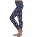 Pattern Arc en ciel/Nuages Kids  Lightweight Velour Classic Yoga Leggings View2