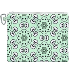 Texture Dots Pattern Canvas Cosmetic Bag (xxxl) by Alisyart