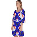 Seamless Snow Cool Velour Kimono Dress View2