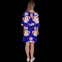 Seamless Snow Cool Velour Kimono Dress View4