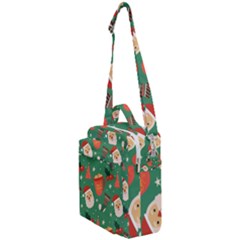 Colorful Funny Christmas Pattern Crossbody Day Bag by Vaneshart