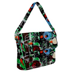 Dots And Stripes 1 1 Buckle Messenger Bag by bestdesignintheworld