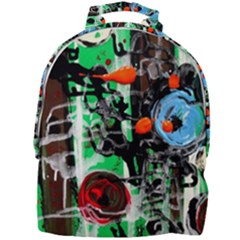 Dots And Stripes 1 1 Mini Full Print Backpack by bestdesignintheworld