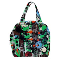 Dots And Stripes 1 1 Boxy Hand Bag by bestdesignintheworld