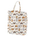 Animal Patterns Safari Giant Grocery Tote View1