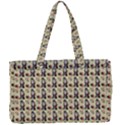 Chrix Pat Beige Canvas Work Bag View1