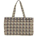 Chrix Pat Beige Canvas Work Bag View2