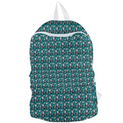 Chrix Pat Teal Foldable Lightweight Backpack