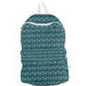 Chrix Pat Teal Foldable Lightweight Backpack View1