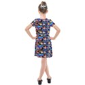 Fish Stamp 1 Kids  Cross Web Dress View2