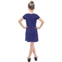 Pois Blanc/Marine Kids  Cross Web Dress View2