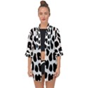 Taches Léopard Open Front Chiffon Kimono View1