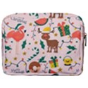 Colorful Funny Christmas Pattern Merry Xmas Make Up Pouch (Large) View2