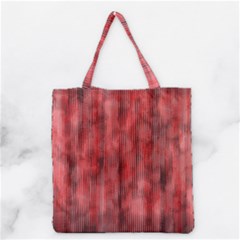Abstrait Texture Rouge/noir Grocery Tote Bag
