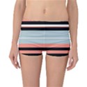 Bandes Orange/Bleu/Noir Reversible Boyleg Bikini Bottoms View1
