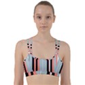 Bandes Orange/Bleu/Noir Line Them Up Sports Bra View1