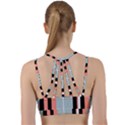 Bandes Orange/Bleu/Noir Line Them Up Sports Bra View2
