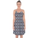 DF Alhambrine Cetta Ruffle Detail Chiffon Dress View1