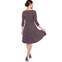 DF Taurus Chocorree Quarter Sleeve Waist Band Dress View2