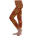 RBY-B-7-6 Kids  Lightweight Velour Classic Yoga Leggings View2