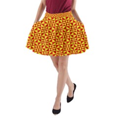 Rby-b-8-3 A-line Pocket Skirt