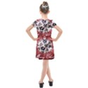 Merry Christmas Ornamental Kids  Cross Web Dress View2
