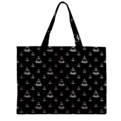 Buddhism Motif Print Pattern Design Zipper Mini Tote Bag by dflcprintsclothing