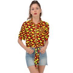 Rby-b-9-4 Tie Front Shirt 